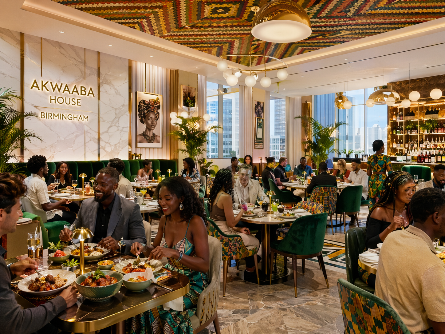 Birmingham main dining interior