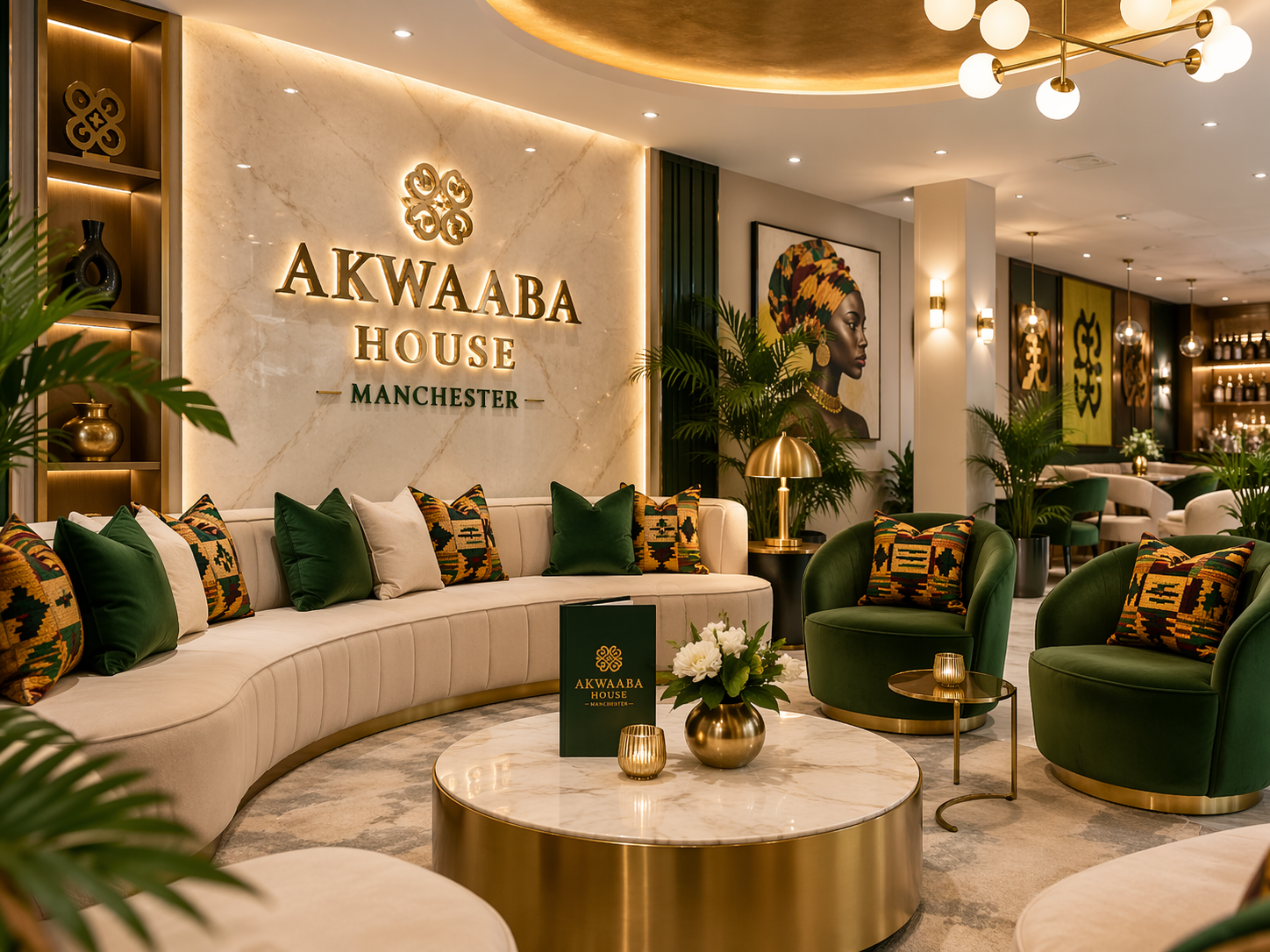 Manchester lounge seating area