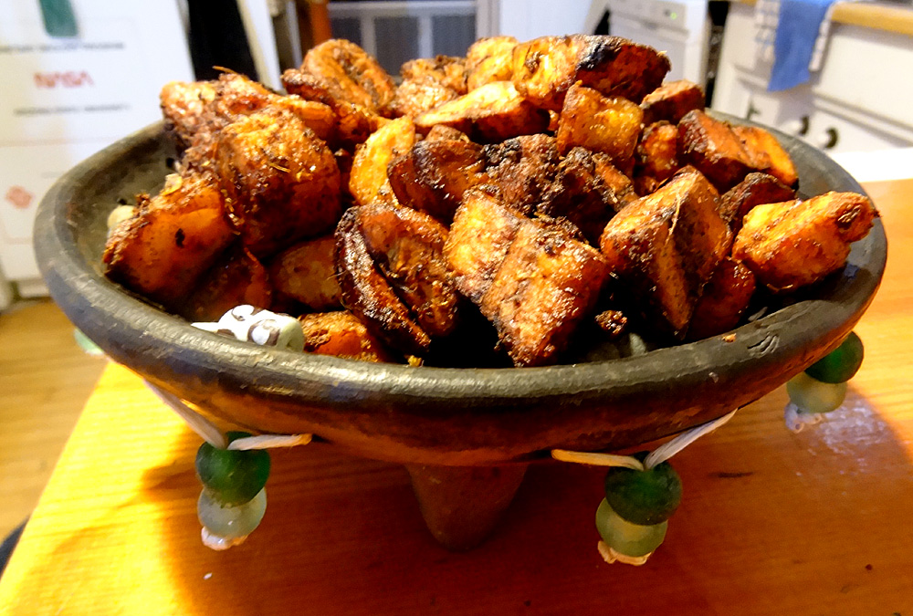 Kelewele and gizzard