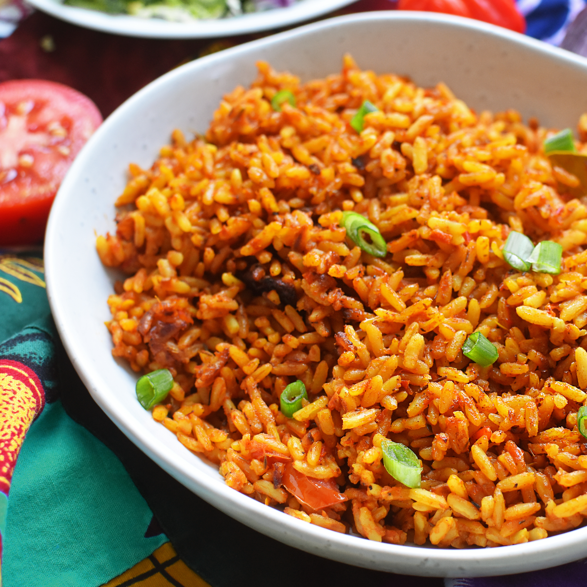 Jollof rice dish
